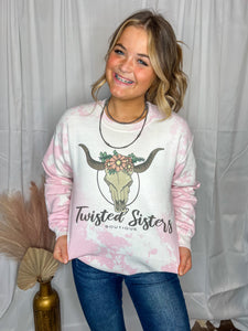 Pink Twisted Sisters Boutique Crewneck