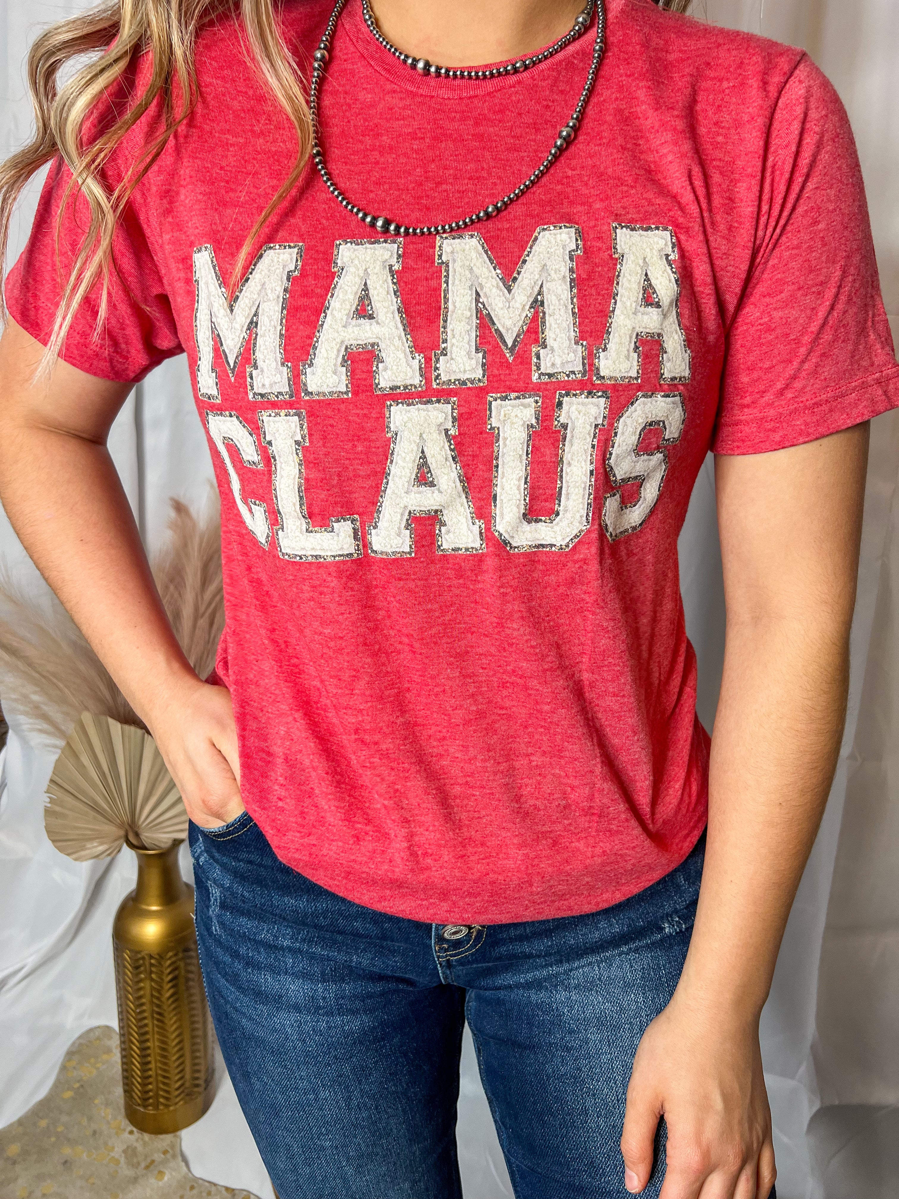 MAMA Clause Red Tee