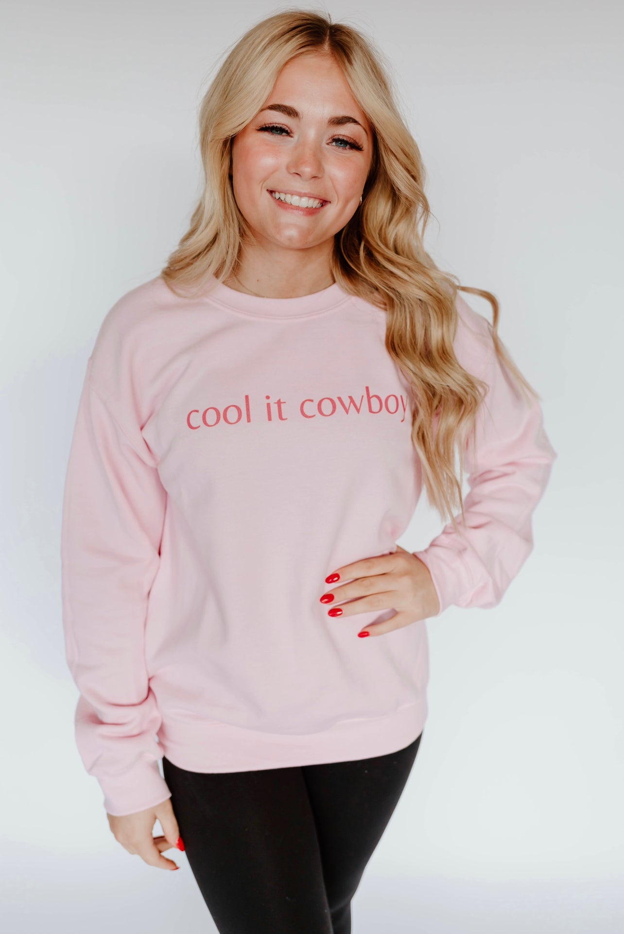 Cool It Cowboy Crewneck