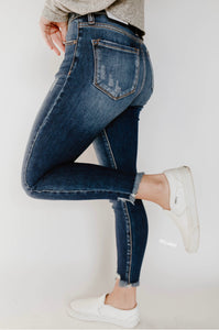 Kancan Dark Wash Skinny Jeans