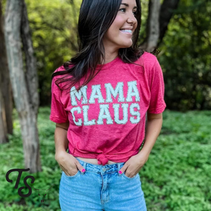 MAMA Clause Red Tee