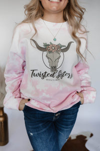 Pink Twisted Sisters Boutique Crewneck